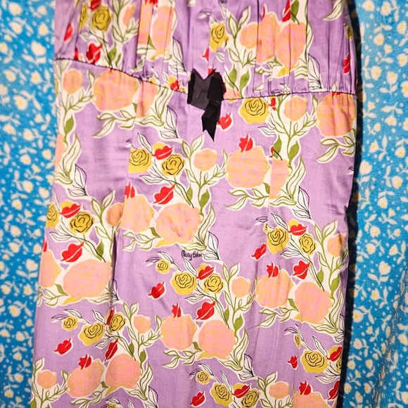 Micheline Pitt VIXEN Magic Purple Sleeveless Midi Sundress - Picture 2 of 4